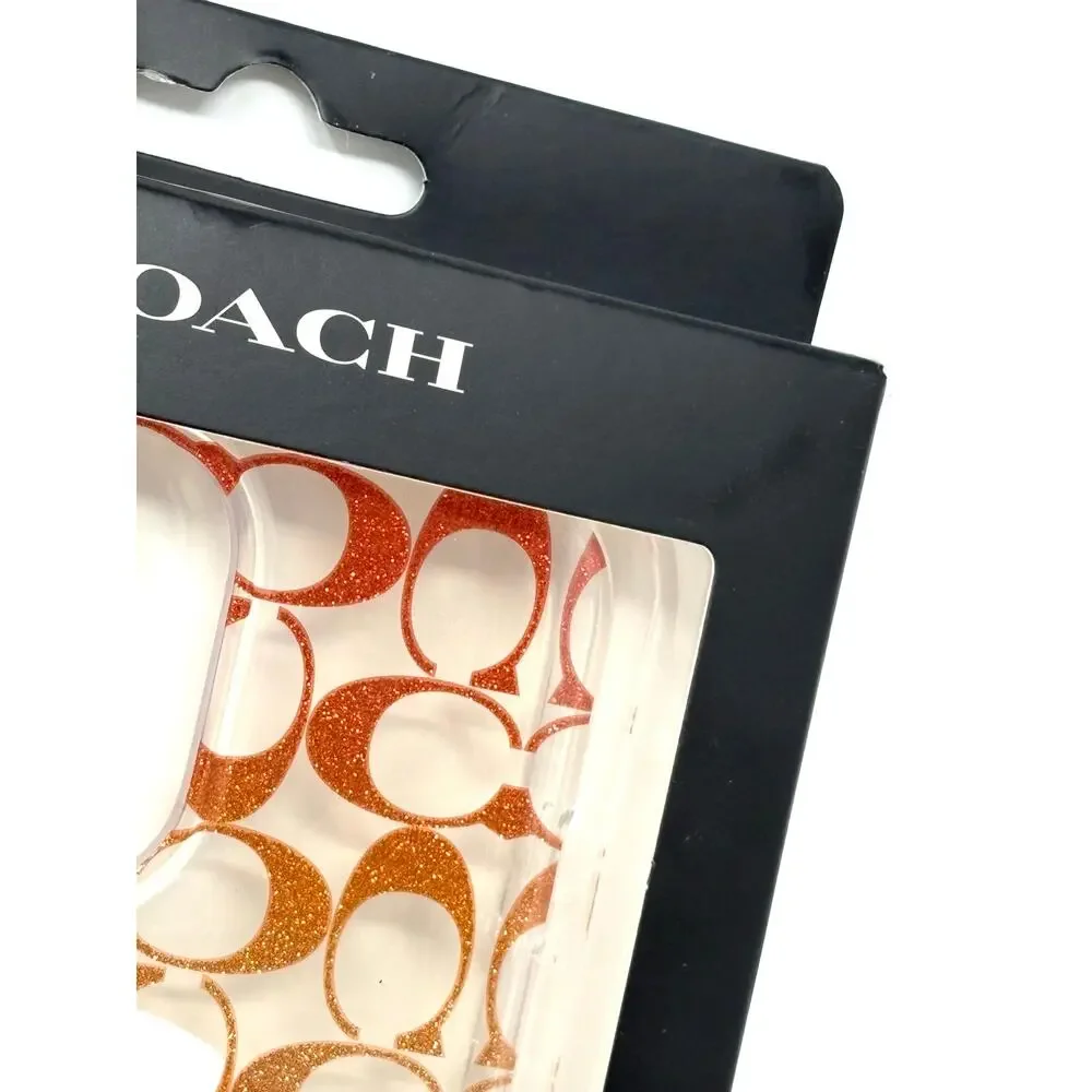 Coach pink orange